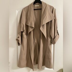 Max Studio Tan Trench Coat
